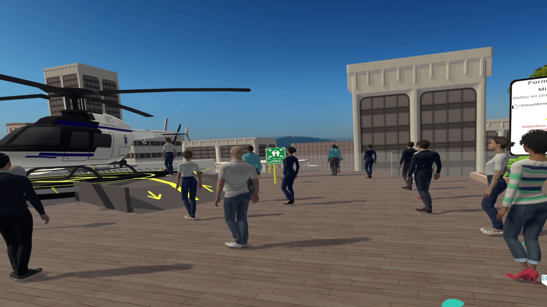 La formation incendie en réalité virtuelle à Lyon