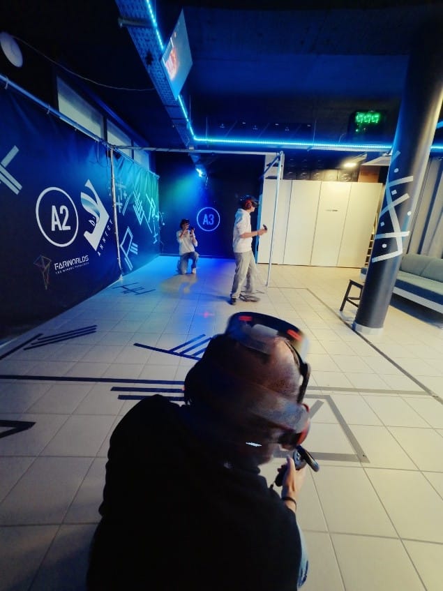 Activité réalité virtuelle à Annecy chez E.réel